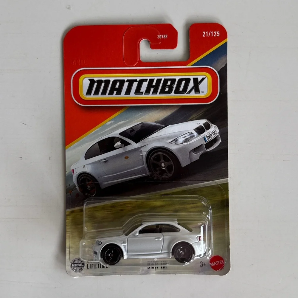 Mattel Matchbox BMW 1M White Toy Car